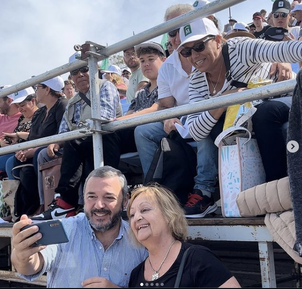 Bergara visitó fiestas populares